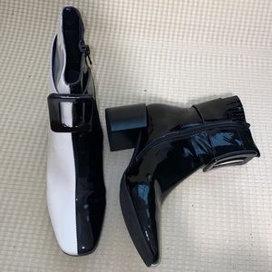 Jeffrey Campbell Godrad Color-blocked Booties